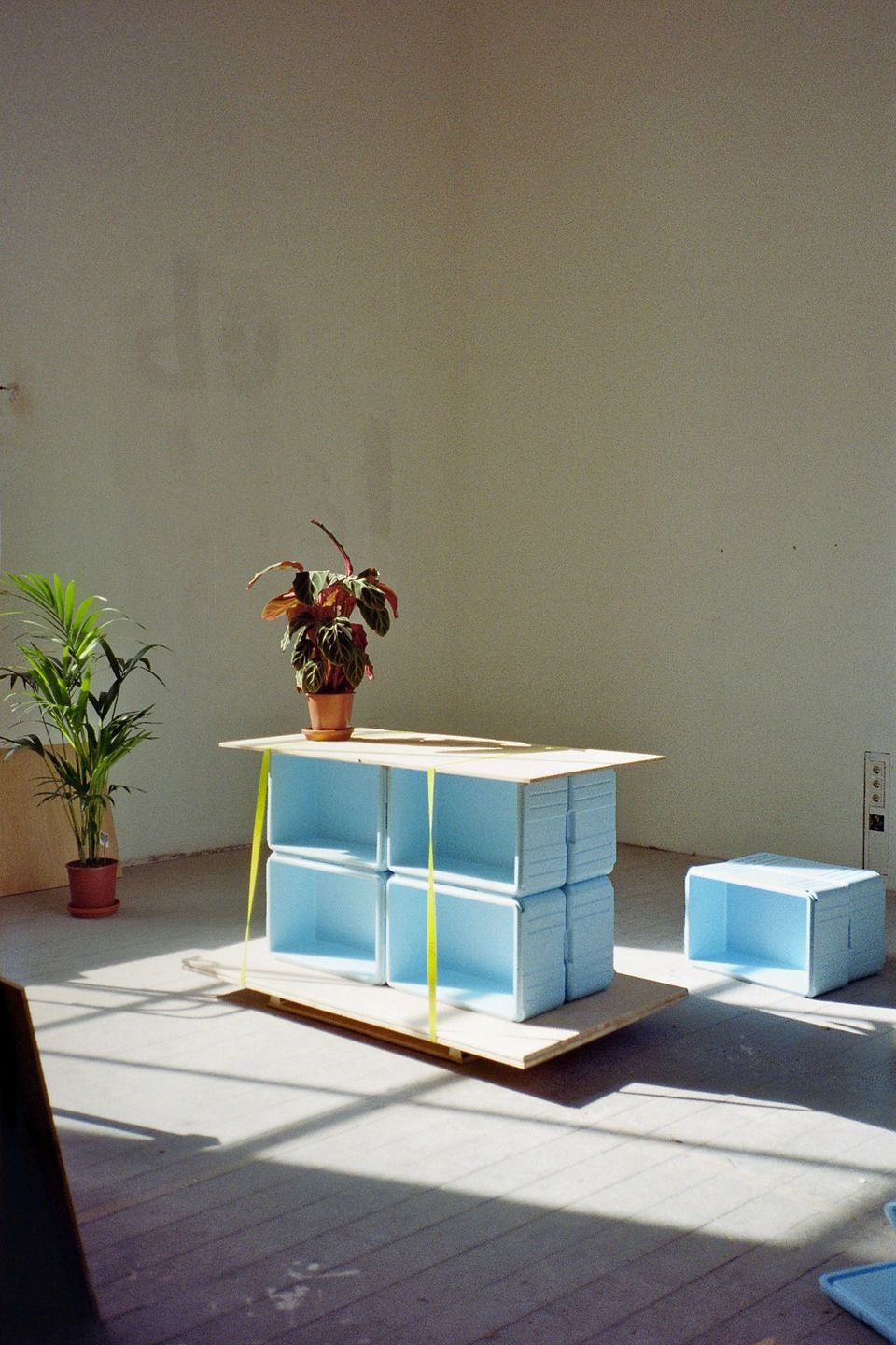 Work station in progress