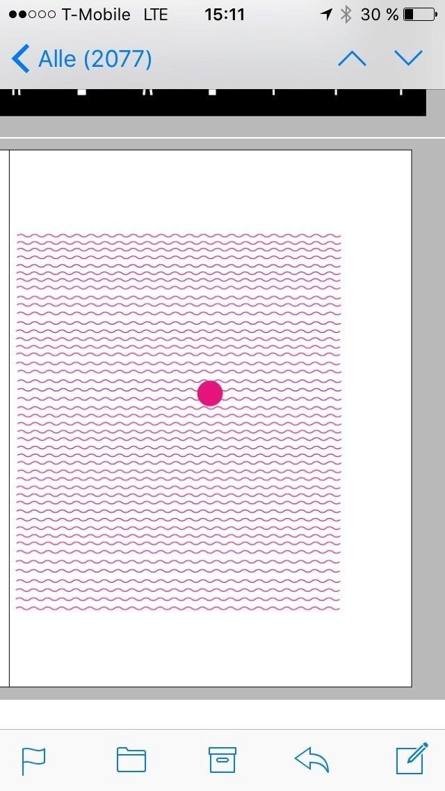 Pattern for striking
